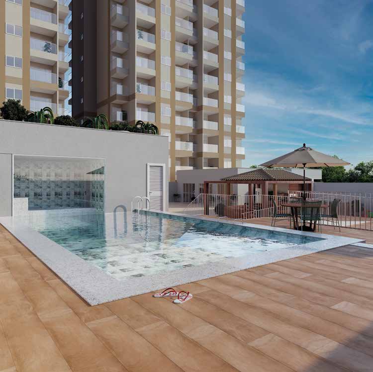 Piscina do empreendimento